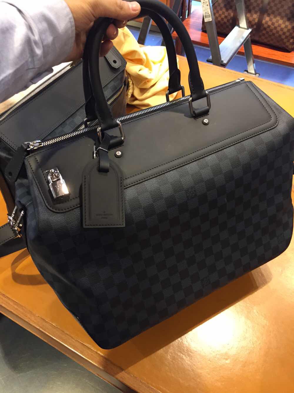 Real Louis Vuitton Neo Greenwich Travel Bag N41355